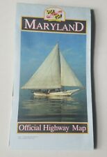 1999-2000 Official Highway Map Maryland - NEW -   picture