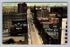Cleveland OH-Ohio Euclid Avenue From Top Williamson Building Vintage Postcard picture