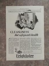 Vintage 1927 Frigidaire Low Cost Refrigeration Full Page Original Ad 422 picture