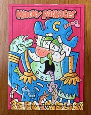 2025 WACKY PACKAGES Captain Crunch HALLOWEEN SERIES SKETCH CARD by CROCKETT picture