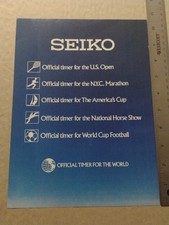 1986-Seiko-Official Timer For The World-Print/AD picture