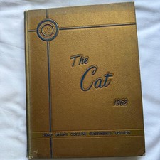 1962 Southern University Yearbook The Cat Land Grant Centennial Edition HBCU picture