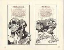Jack Davis MAD Original Comic Art - What are they thinking? - 6 page story picture