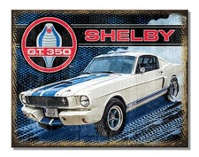 Desperate Enterprises Shelby GT350 Tin Sign - Garage Signs - Nostalgic Vintag... picture