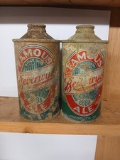 Vintage Beverwyck Beer Cone Top Can Set, 2 DIFFERENT  picture