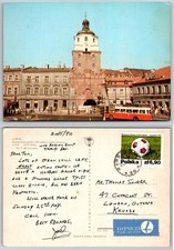 Continental Lublin Poland City Gate Postcard picture