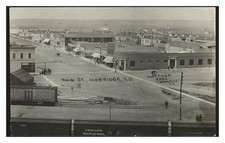 Mobridge South Dakota Main Street Standard Postcard picture