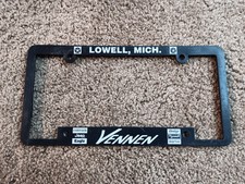 Vennen Chrysler Dodge Jeep, Lowell, MI Car Dealer Plastic License Plate Frame picture