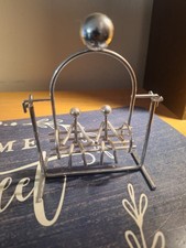 Otagiri Japan Vintage 1979 Kinetic Action and Motion Time Stainless Steel Swing picture