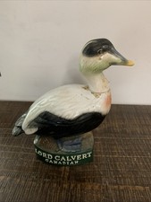 Vintage Lord Calvert Canadian Whiskey Eiden Duck Decanter (Empty) 1980 #4 picture