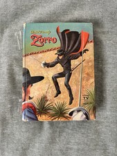 Vintage Walt Disney's Zorro Hardcover Book Told by Steve Frazee - TV Edition picture
