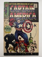Captain America #100 (Marvel Comics April 1968) 🔑 KEY ISSUE 🔥 MID GRADE picture