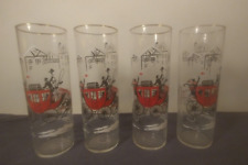 Libbey Stagecoach Scene Tom Collins Tall Tumblers NR picture