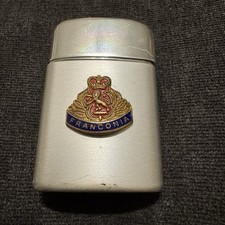 Vintage Ronson Typhoon Butane Lighter Cunard RMS Franconia Cruise Ship Hong Kong picture