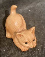 Cute Kitten Wooden 1 7/8