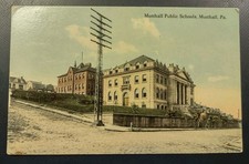 1910s Public Schools Munhall PA Unused Postcard Pittsburgh Area Suburb  picture