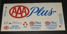 Vintage AAA PLUS Red White & Blue Sticker Set American Auto 90s picture