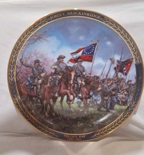 Bradford Exchange  The Gallant Men Of The Civil War. John C Breckinridge  picture