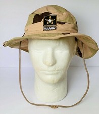 Genuine U.S Army Desert Camouflage Boonie Hat UNISEX BRAND NEW picture