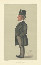 VANITY FAIR SPY CARTOON Hardinge Giffard 'The Solicitor-General' Law 1878 picture