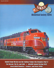 GM&O - No. 161 - 2022, GULF, MOBILE & OHIO Historical Society Publication, NEW picture