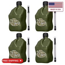VP Racing 3842-CA, 5.5-Gallon Square Motorsport Jug Camo (4 Pack) w/ 14
