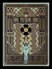 Dave Matthews Band 2026 tour poster by Rockswell | POSTER | FRAME & SIZE OPTION picture