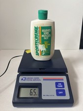 Vintage Sportscreme 6oz Pain Relief Lotion Athletic 80’s 90’s Advertising Prop picture