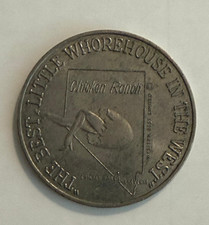 Vintage Chicken Ranch Brothel Drink Token / Coin Las Vegas picture