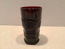 Avon red ruby glass 12 oz. tumbler picture