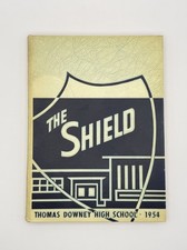 Downey High School The Shield Yearbook 1954 picture