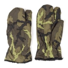 Original Czech Army Winter Mittens 95 Gloves Czech Military Mittens Size Large picture