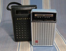 RARE 1960 NATIONAL  MATSUSHITA TINY T-55  TRANSISTOR  RADIO NEAR MINT picture