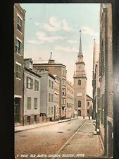Vintage Postcard 1912 Old North Church, Boston Massachusetts (MA) picture
