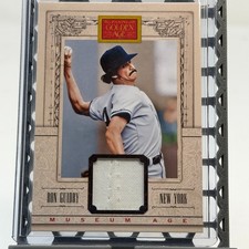 2013 Panini Golden Age Ron Guidry Museum Age Material Memorabilia Relic #22 picture