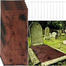 5 Pcs Grave Mound Standard with Mound Prop Fresh Grave Mound Decorations Haunted picture