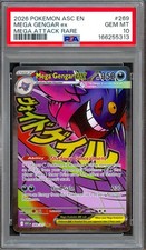 PSA 10 Ascended Gengar 269 /217 Mega ex Heroes Attack Rare MA Pokemon TCG Card picture
