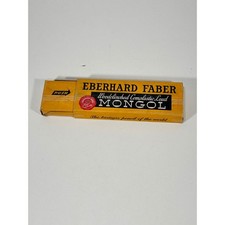 Vintage Eberhard Faber Mongol Pencils Woodclinched USA Box Set No 2 F Lead picture