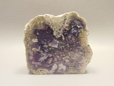 Tiffany Stone Polished Rock Purple Collector Utah #O4 picture