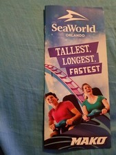 SeaWorld Orlando Brochure Guide pictures &  info Summer of 2018, 14 pages New picture