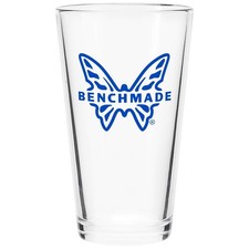 Benchmade 988053F Collectible 16 oz Pint Glass Discontinued New Old Stock USA picture