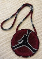 AUTHENTIC LAKOTA NATIVE AMERICAN HANDCRAFTED BEADWORK 5” picture