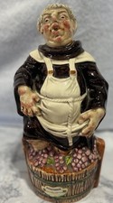 Vintage Barsottini Vino Rosso Decanter Friar Monk Smashing Grapes Banfi 1969 picture
