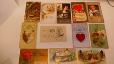 36 Vintage Postcards Early 1900's  Assorted Holiday Messages -See All Pictures picture