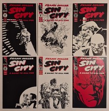 Sin City: A Dame to Kill For #1-6 (1993, Dark Horse) VF/NM Full Set Frank Miller picture