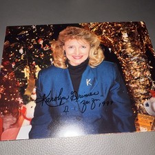 Karolyn Grimes “Zu Zu” Signed Original Photo Autograph 1997 picture