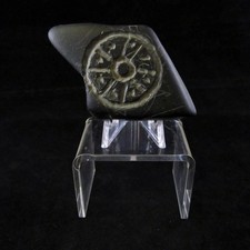 Ancient Neolithic Calendar Stone Bird/Eye Idol ~ Museum Quality picture