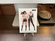 2011 Marvel Rittenhouse Dangerous Divas, Black Cat & Mary Jane Chase Card🔥 picture