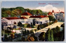 Bad Cannstatt Stuttgart Germany Park Antique Postcard c.1900s picture