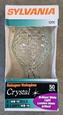 Sylvania Crystal MB19 Bulb 50W 120V Capsylite Clear Lamp NOS - READ DESC picture